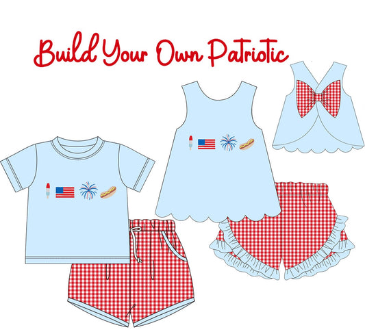 (Pre Order) Independence Day Build Your Own Patriotic Sets