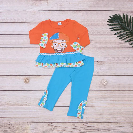 Blippi Embroidered Girls Set