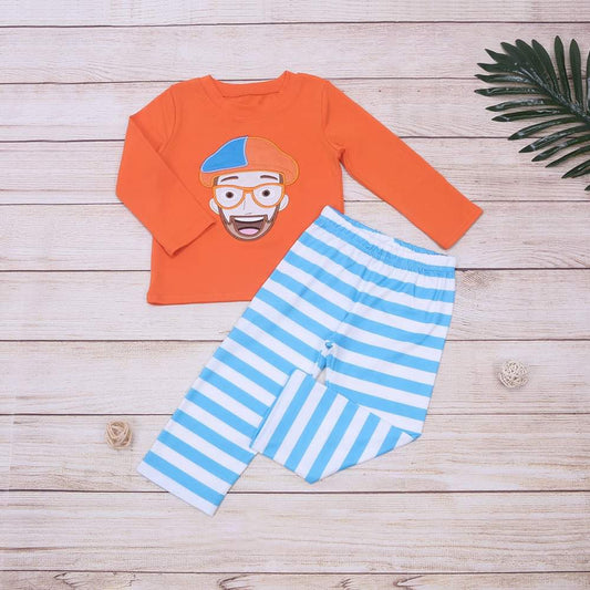 Blippi Embroidered Boys Set