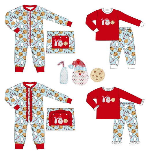 Christmas Santa & Cookies Print PJ’s