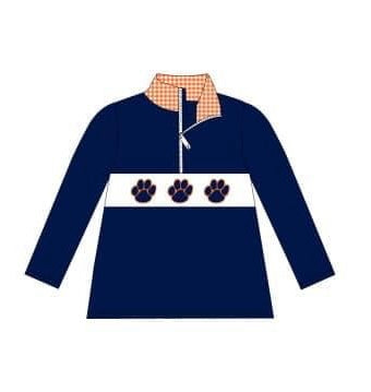 Clemson Tigers Embroidered Boys Pullover